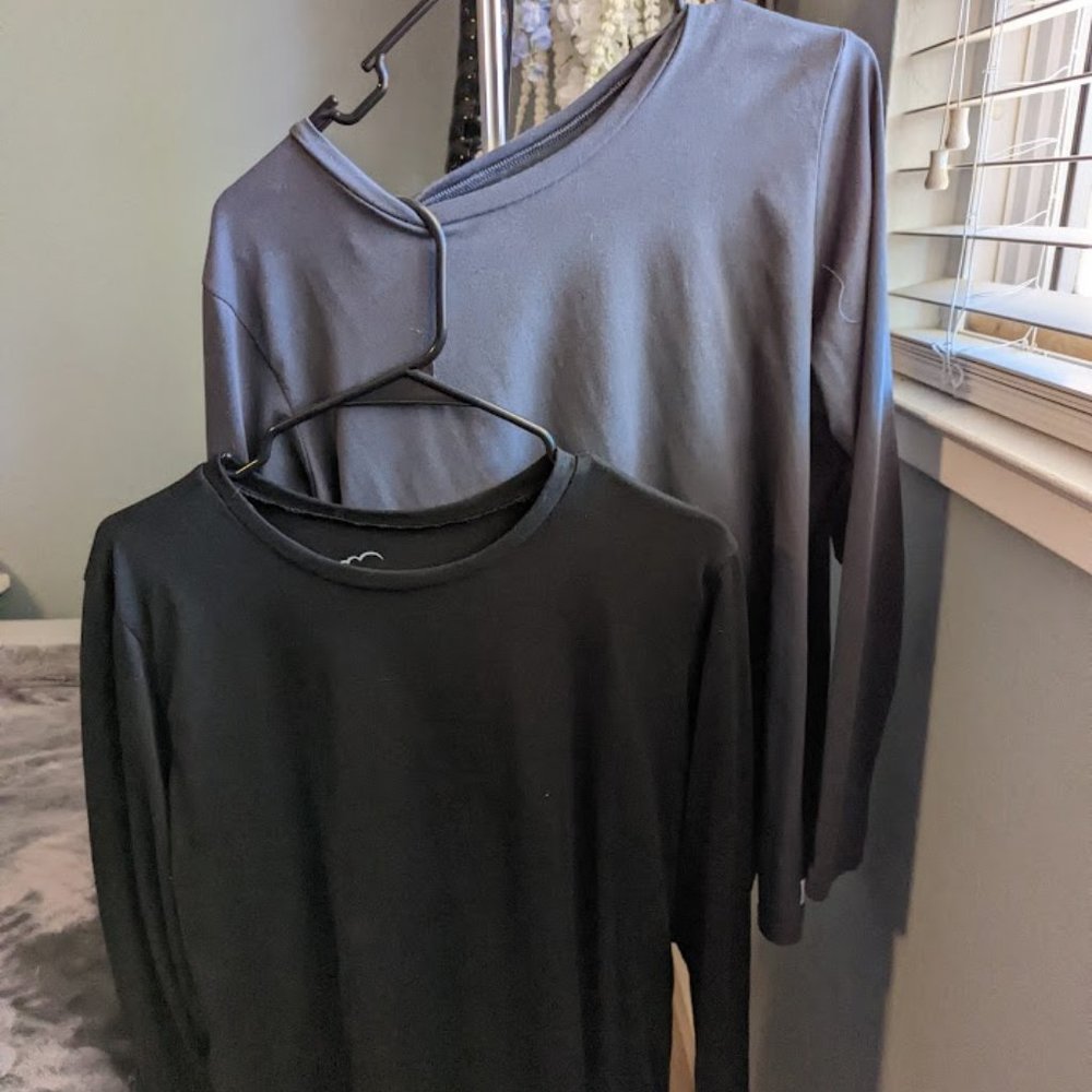 Two Butter Soft long sleeve scrub undershirts